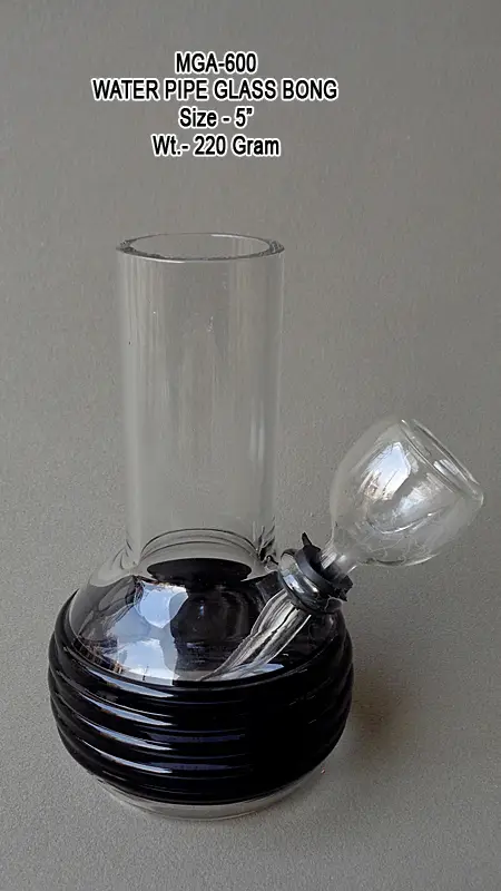 WATER PIPE GLASS BONG